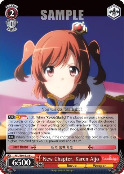 New Chapter, Karen Aijo, Revue Starlight RSL/S56-E053 U