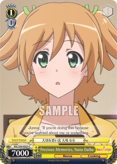 Precious Memories, Nana Daiba, Revue Starlight RSL/S56-E025 C