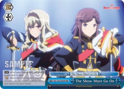 The Show Must Go On (RRR), Revue Starlight RSL/S56-E095R RRR
