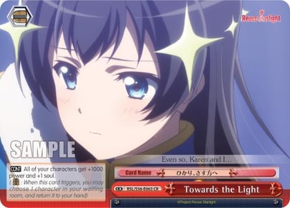 Towards the Light, Revue Starlight RSL/S56-E063 CR