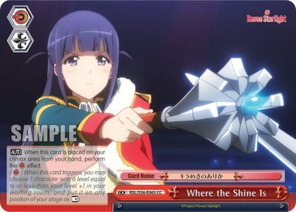 Where the Shine Is, Revue Starlight RSL/S56-E065 CC