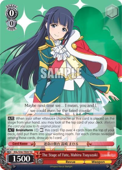 The Stage of Fate, Mahiru Tsuyuzaki, Revue Starlight RSL/S56-TE09 TD