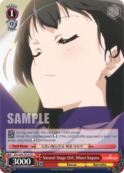 Natural Stage Girl, Hikari Kagura, Revue Starlight RSL/S56-TE10 TD
