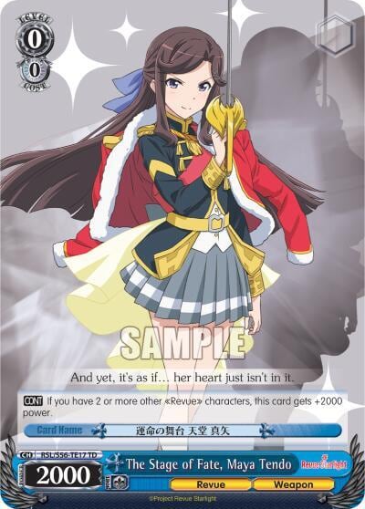 The Stage of Fate, Maya Tendo, Revue Starlight RSL/S56-TE17 TD