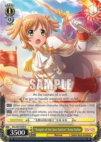 "Knight of the Sun Nation" Nana Daiba, Revue Starlight -Re LIVE- RSL/S69-E006 R