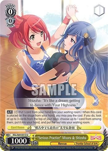 "Serious Practice" Misora & Shizuha, Revue Starlight -Re LIVE- RSL/S69-E013 U