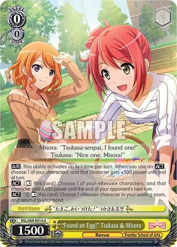 "Found an Egg!" Tsukasa & Misora, Revue Starlight -Re LIVE- RSL/S69-E014 U