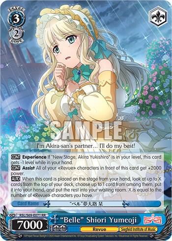 "Belle" Shiori Yumeoji, Revue Starlight -Re LIVE- RSL/S69-E071 RR