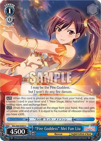"Fire Goddess" Mei Fan Liu, Revue Starlight -Re LIVE- RSL/S69-E092 C