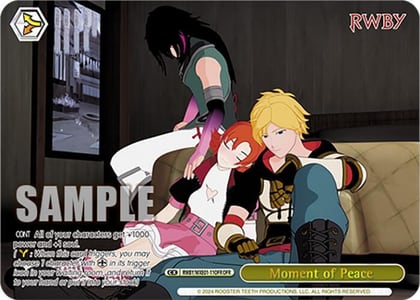 Moment of Peace (OFR), RWBY Premium Booster RWBY/WXE01-11OFR OFR