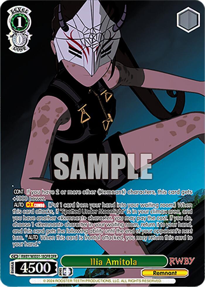 Ilia Amitola (OFR), RWBY Premium Booster RWBY/WXE01-18OFR OFR