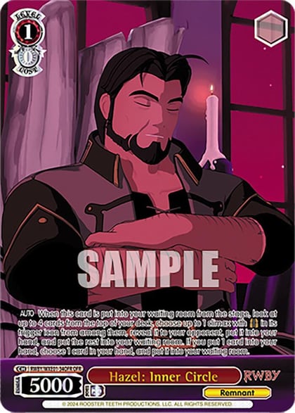 Hazel: Inner Circle (OFR), RWBY Premium Booster RWBY/WXE01-34OFR OFR