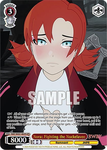 Nora: Fighting the Nuckelavee (OFR), RWBY Premium Booster RWBY/WXE01-40OFR OFR