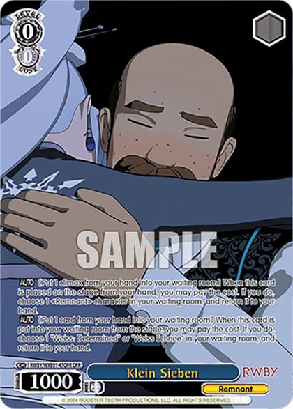 Klein Sieben (OFR), RWBY Premium Booster RWBY/WXE01-47OFR OFR