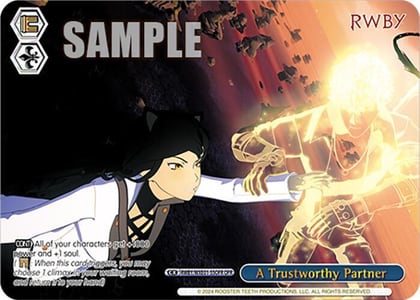 A Trustworthy Partner(OFR), RWBY Premium Booster RWBY/WXE01-55OFR OFR