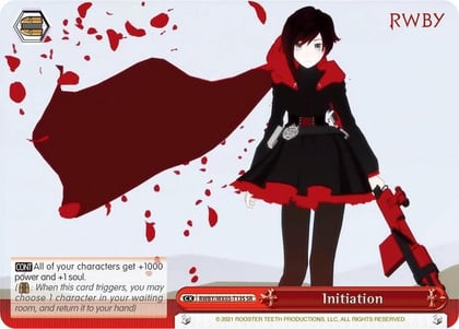 Initiation (SR), RWBY RWBY/WX03-T13S SR