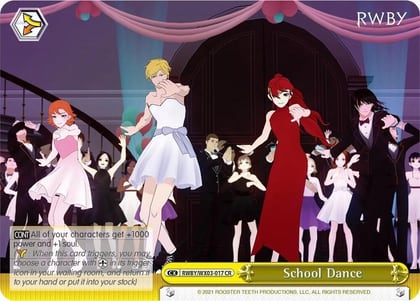 School Dance, RWBY RWBY/WX03-017 CR