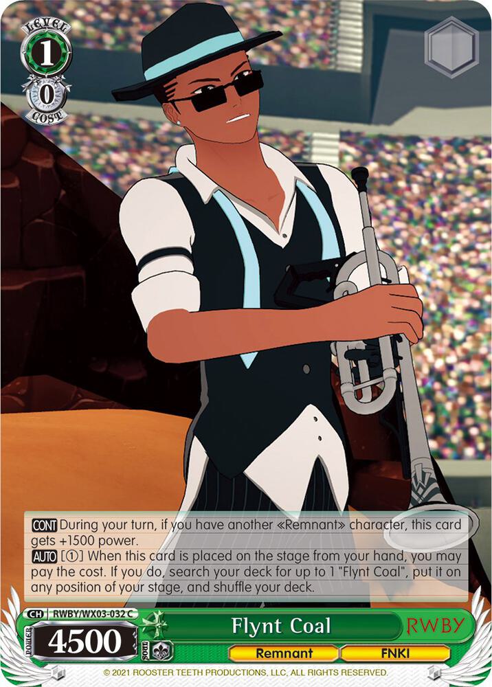 Flynt Coal, RWBY RWBY/WX03-032 C