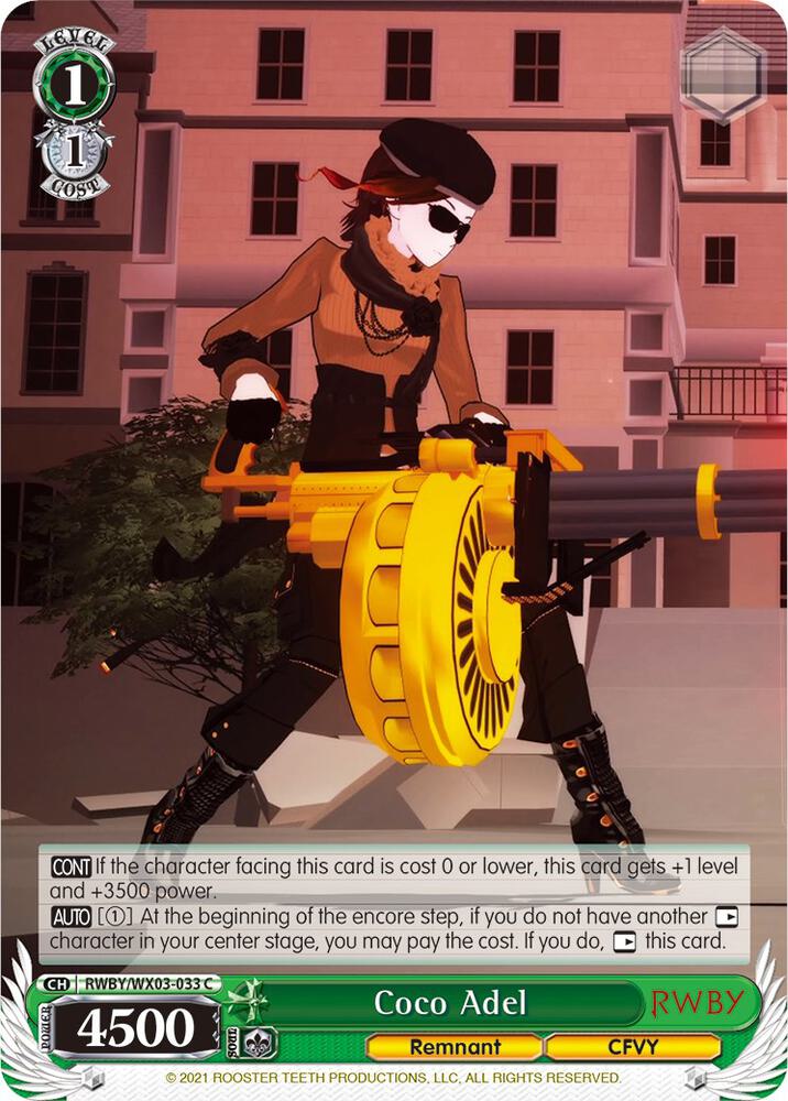 Coco Adel, RWBY RWBY/WX03-033 C