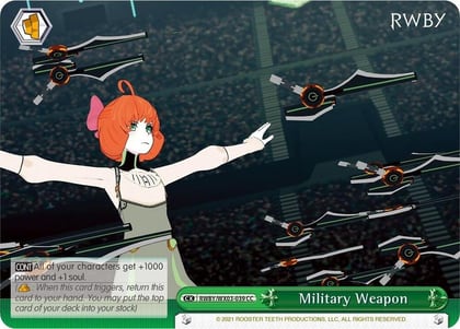 Military Weapon, RWBY RWBY/WX03-039 CC
