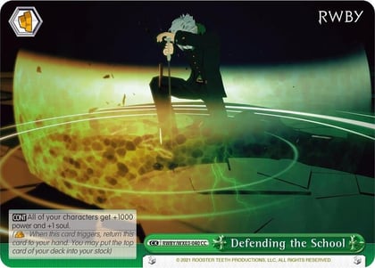 Defending the School, RWBY RWBY/WX03-040 CC