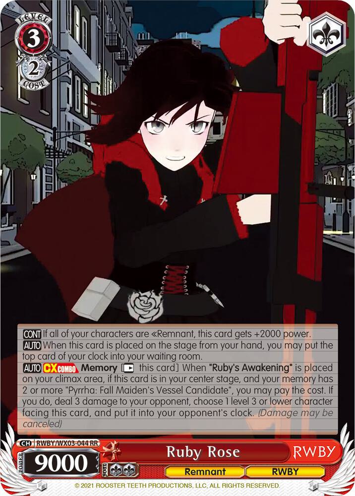 Ruby Rose, RWBY RWBY/WX03-044 RR