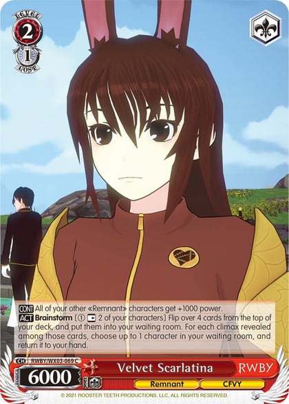 Velvet Scarlatina, RWBY RWBY/WX03-069 C