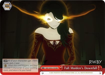 Fall Maiden's Downfall (RRR), RWBY RWBY/WX03-073R RRR