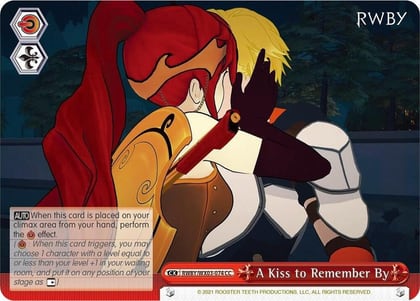 A Kiss to Remember By, RWBY RWBY/WX03-074 CC
