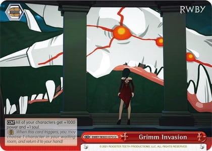 Grimm Invasion, RWBY RWBY/WX03-075 CC