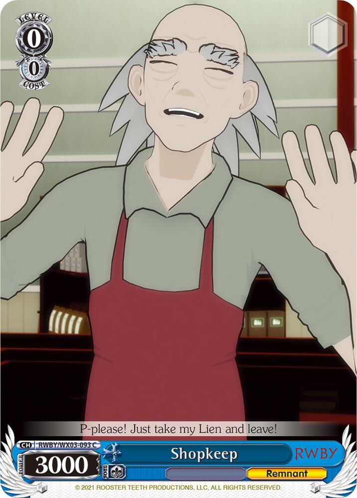 Shopkeep, RWBY RWBY/WX03-093 C