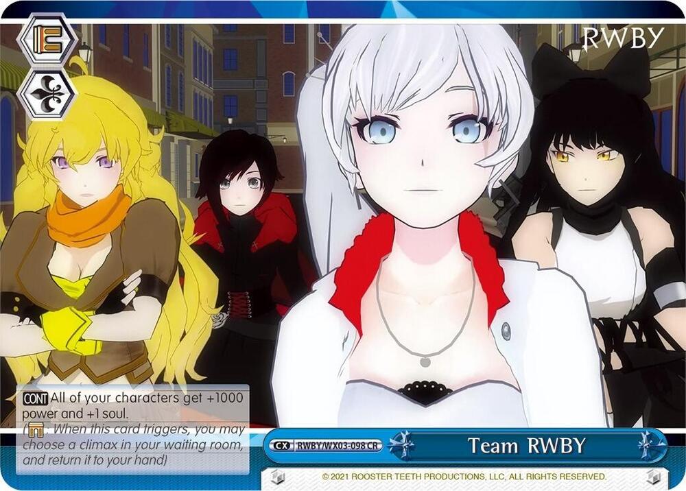 Team RWBY, RWBY RWBY/WX03-098 CR