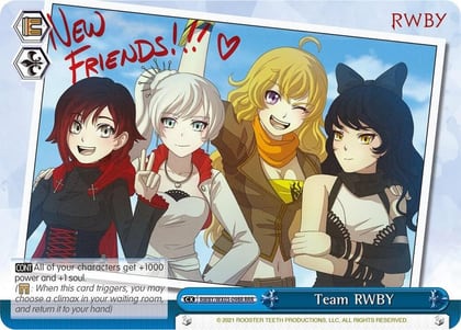 Team RWBY (RRR), RWBY RWBY/WX03-098R RRR
