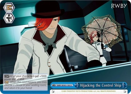 Hijacking the Control Ship, RWBY RWBY/WX03-100 CC