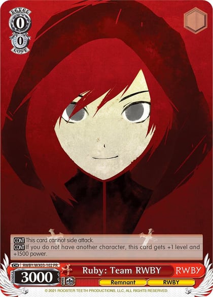 Ruby: Team RWBY, RWBY RWBY/WX03-102 PR