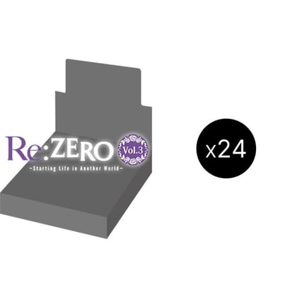 Re:ZERO -Starting Life in Another World- Vol. 3 Booster Box Case, Re:ZERO -Starting Life in Another World- Vol.3 P691981