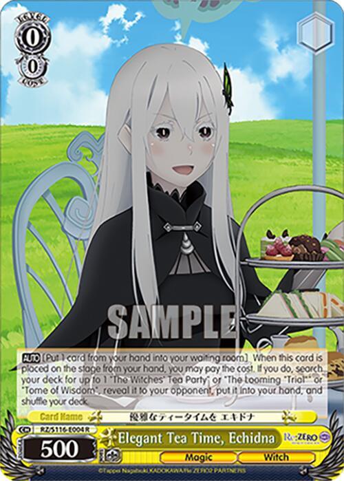 Elegant Tea Time, Echidna, Re:ZERO -Starting Life in Another World- Vol.3 RZ/S116-E004