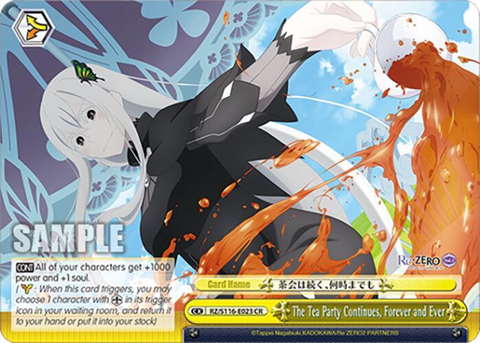 The Tea Party Continues, Forever and Ever, Re:ZERO -Starting Life in Another World- Vol.3 RZ/S116-E023