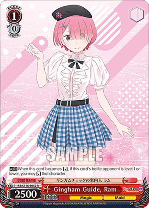 Gingham Guide, Ram, Re:ZERO -Starting Life in Another World- Vol.3 RZ/S116-E052