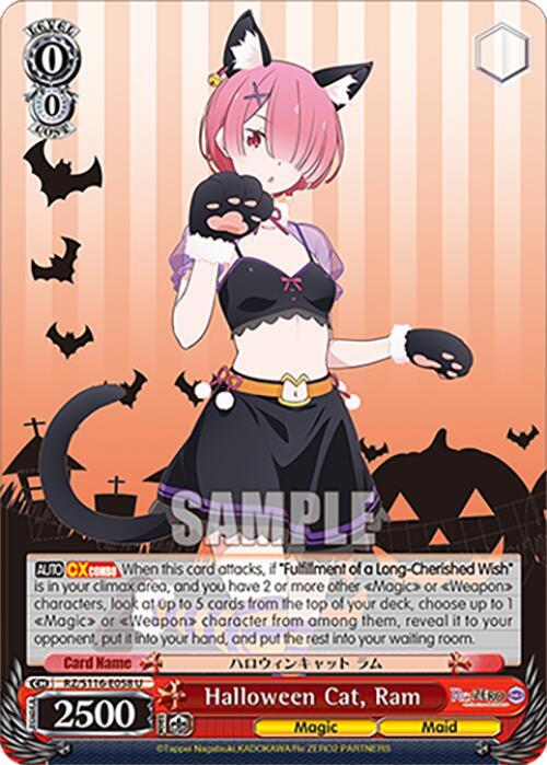 Halloween Cat, Ram, Re:ZERO -Starting Life in Another World- Vol.3 RZ/S116-E058