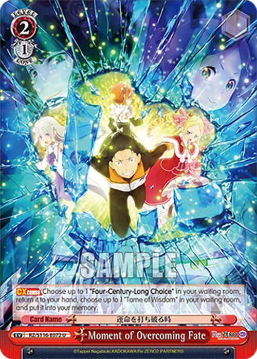 Moment of Overcoming Fate, Re:ZERO -Starting Life in Another World- Vol.3 RZ/S116-E072