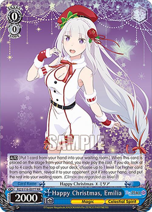 Happy Christmas, Emilia, Re:ZERO -Starting Life in Another World- Vol.3 RZ/S116-E077