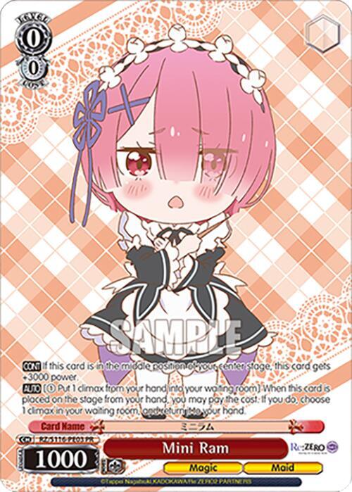 Mini Ram (PR), Re:ZERO -Starting Life in Another World- Vol.3 RZ/S116-PE03