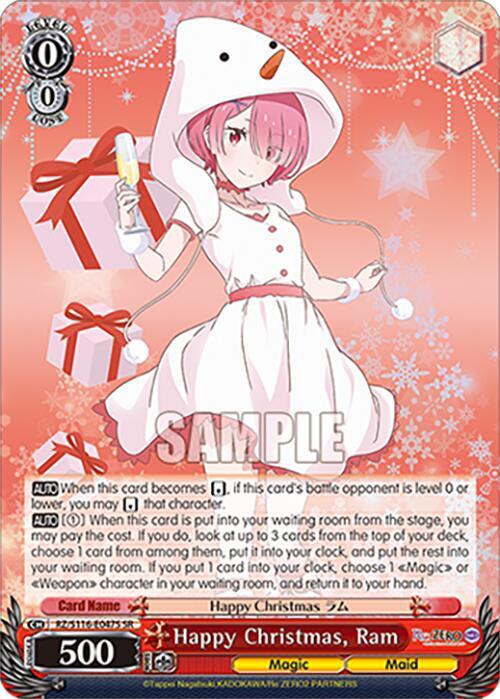 Happy Christmas, Ram (SR), Re:ZERO -Starting Life in Another World- Vol.3 RZ/S116-E047S