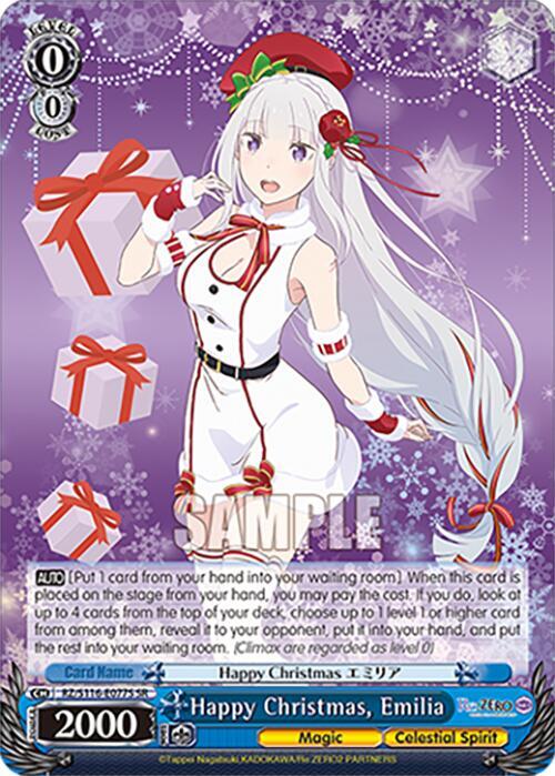 Happy Christmas, Emilia (SR), Re:ZERO -Starting Life in Another World- Vol.3 RZ/S116-E077S