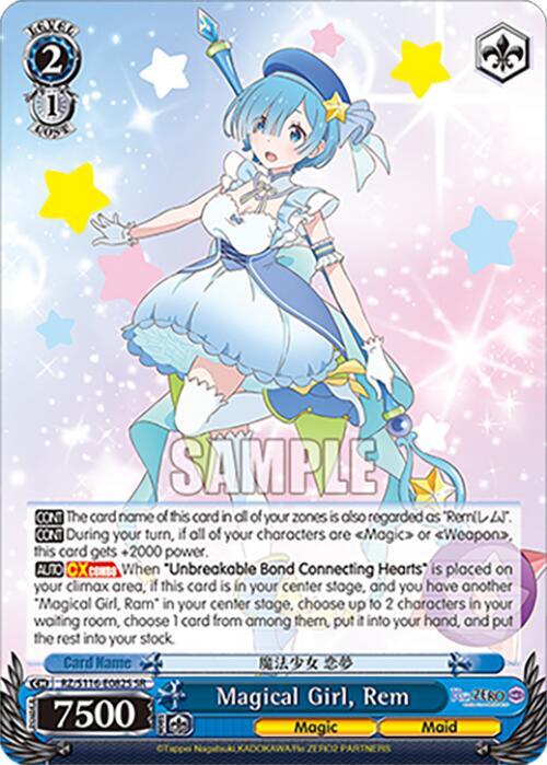 Magical Girl, Rem (SR), Re:ZERO -Starting Life in Another World- Vol.3 RZ/S116-E082S