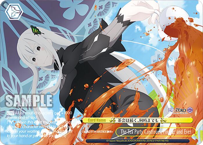The Tea Party Continues, Forever and Ever (RRR+), Re:ZERO -Starting Life in Another World- Vol.3 RZ/S116-E023EX