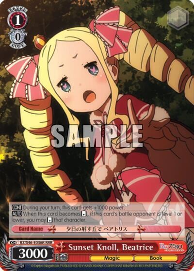 Sunset Knoll, Beatrice (RRR), Re:ZERO RZ/S46-E036R RRR