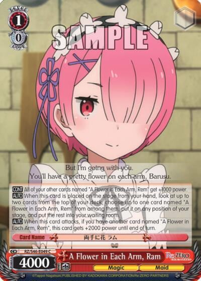 A Flower in Each Arm, Ram, Re:ZERO RZ/S46-E049 C