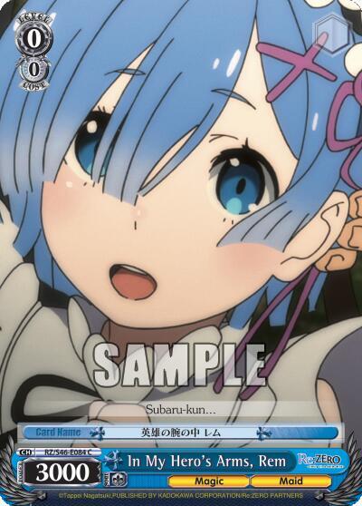 In My Hero's Arms, Rem, Re:ZERO RZ/S46-E084 C